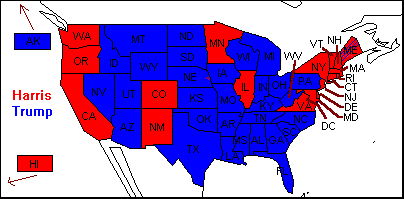 electoral map